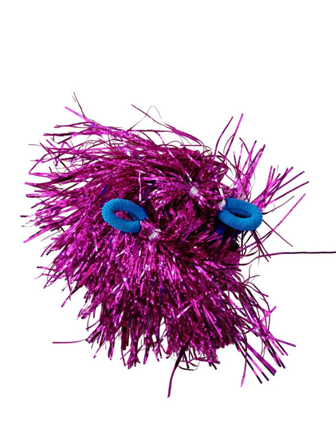 BookMyCostume Magenta Pom Poms Cheerleader Dance Kids & Adults Costume Accessory